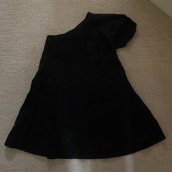 New Banana Republic Odile 100% Linen One Shoulder Dress - Size S - Picture 5 of 9